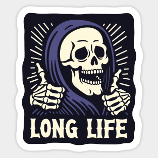 Long Life Sticker